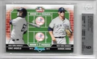 2013 BOWMAN DRAFT AARON JUDGE RC & ERIC JAGIELO DUAL DRAFTEE INSERT #DD-JJ BGS 9