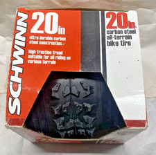 New Genuine Schwinn 20" All-Terrain Tire Steel Bead SW75442 High Traction