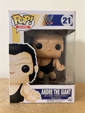 Andre The Giant 21 WWE Funko Pop Vinyl Figure In WWE Themed Protector