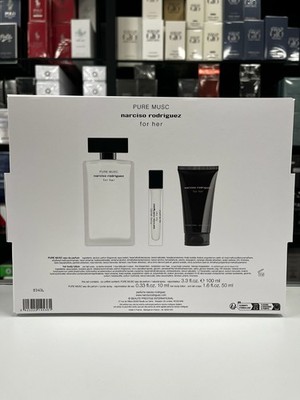 Narciso Rodriguez Pure Musc For Her 3 Piece Set Eau de Parfum for