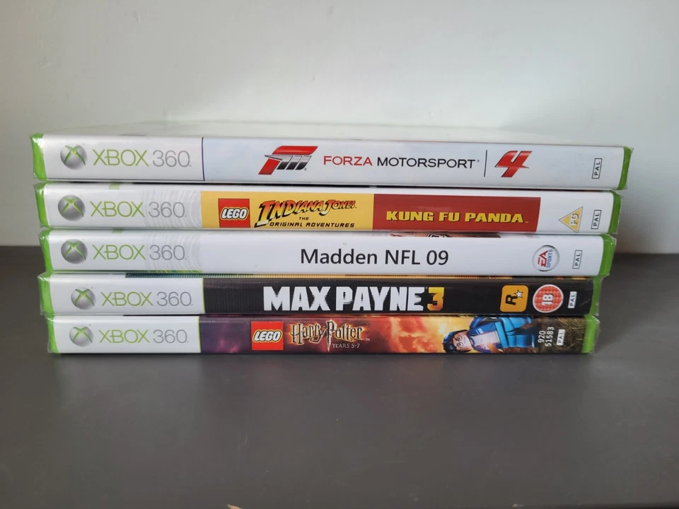 Xbox 360 Bundle - 8 Factory Sealed Games (Lego, Forza, Max Payne, Lost Planet) - Image 4 of 4