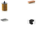 Inspektionspaket Filtersatz XL MANN-FILTER Leitungsfilter Filtereinsatz