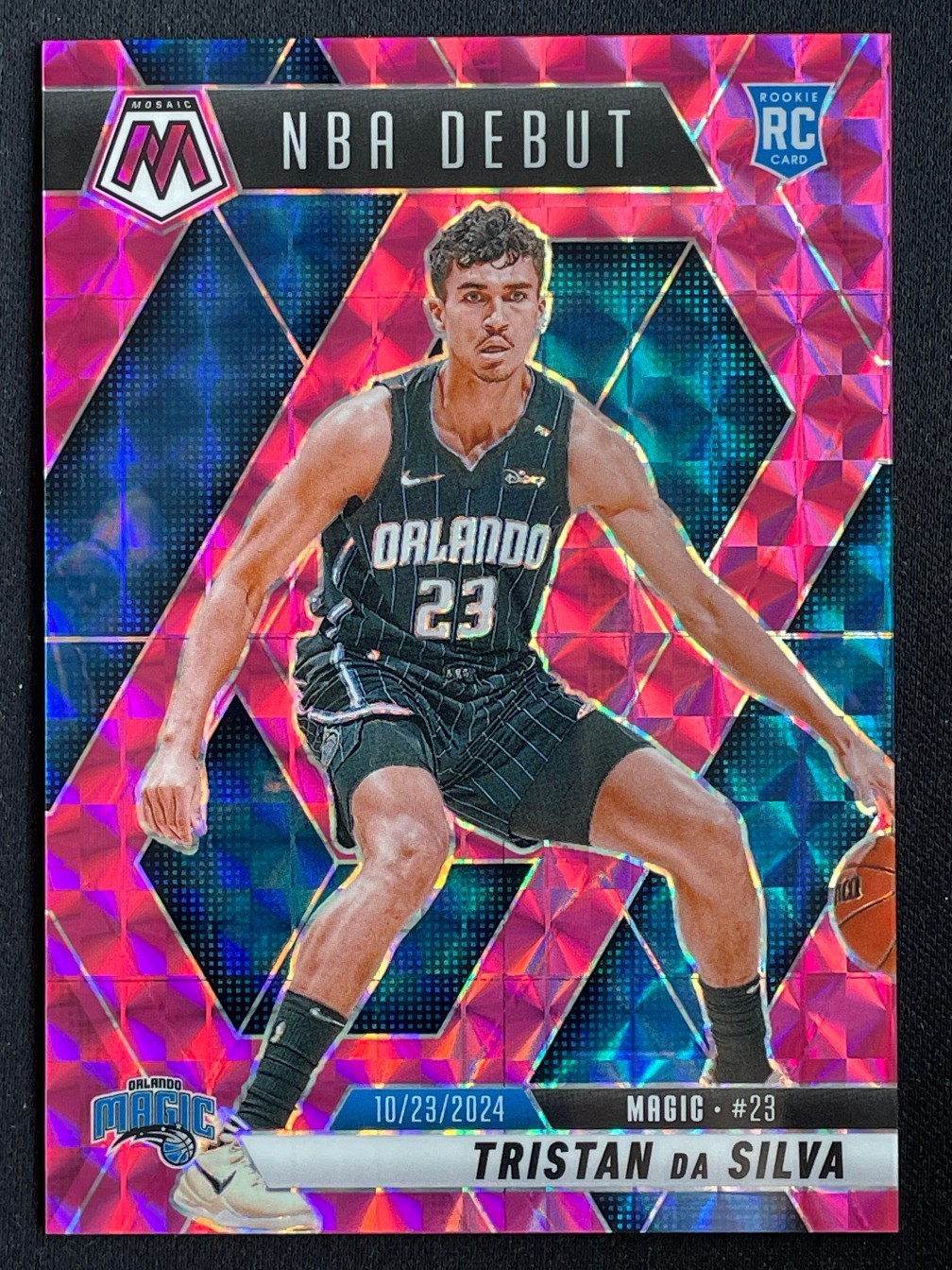 Tristan Da Silva 2024-25 Panini Mosaic Debut RC Pink /175 #266