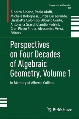 Perspectives on Four Decades of Algebraic Geometry, Volume 1: In Memory of Alber