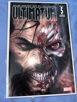 Ultimatum #5 1:50 Dell Otto Variant Marvel comic book Incentive Wolverine X-Men