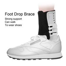 Left Orthopedic Ankle Support Foot Drop Brace Splint Hemiplegia Rehabilitati WT