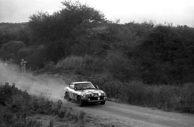 Hans Schuller Dieter Steinmann Datsun 260Z Safari Rally Kenya Marc- Old Photo 7