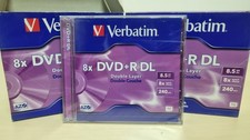 Verbatim® DVD+R DL 8.5GB 8x Double Layer - 5 pack