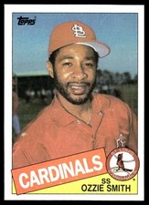 1985 Topps Ozzie Smith St. Louis Cardinals #605