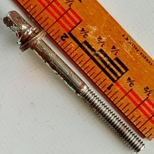 Ludwig 1 2 3/8"T-Rod Snare/Floor Tom Drum 12-24 Tension Chrome Vintage 60s USA