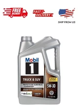 Mobil 1 Truck & SUV Full Synthetic Motor Oil 5W-30, 5 Quart
