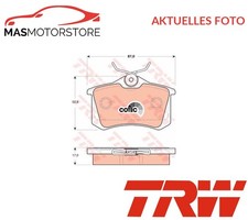 SATZ BREMSBELÄGE BREMSKLÖTZE HINTEN TRW GDB1504 P FÜR CITROËN C8,BERLINGO