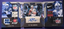 peyton manning Booklet 1/1 Auto Shield/NikeSwoosh/LogoPatch