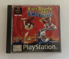 Bugs Bunny & Taz Time Busters PlayStation 1 PS1 2000 with manual 