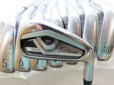 Used Titleist T300 2021 Iron Set 4-PW,48* True Temper AMT Red S300 Stiff Steel S