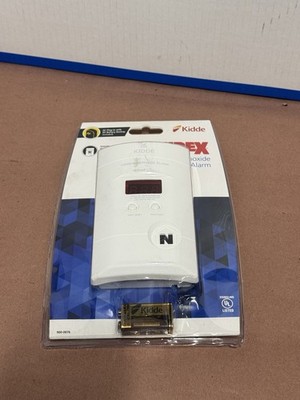 Kidde Firex Plug In Carbon Monoxide Alarm Detector w/ Battery Backup 900-0076