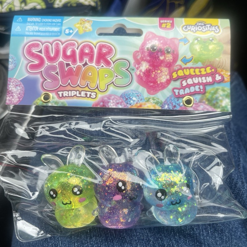 Sugar Swaps Triplets Mini Squishy Squeeze Series 2 Frogs