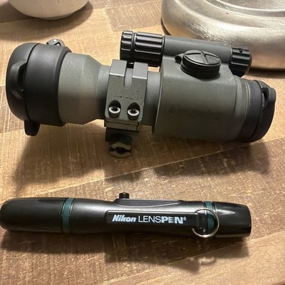 Aimpoint PRO Red Dot Reflex Sight Low Mount 2 MOA Flip Covers Extra Battery