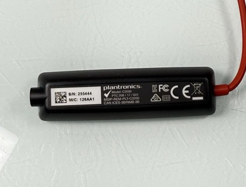 Plantronics BLACKWIRE 3200 Inline USB Aux Mute Volume Control for Wired Headsets - Picture 7 of 8
