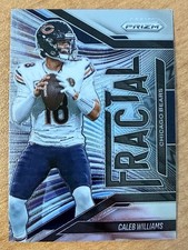 2025 Caleb Williams Prizm Fractal Chicago Bears