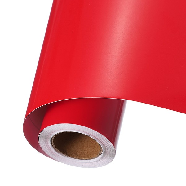"Rotes Vinyl 10\"X14Ft FüR Aufkleber, Schilder, Diy, Heimdekoration, 1 StüCk"-image