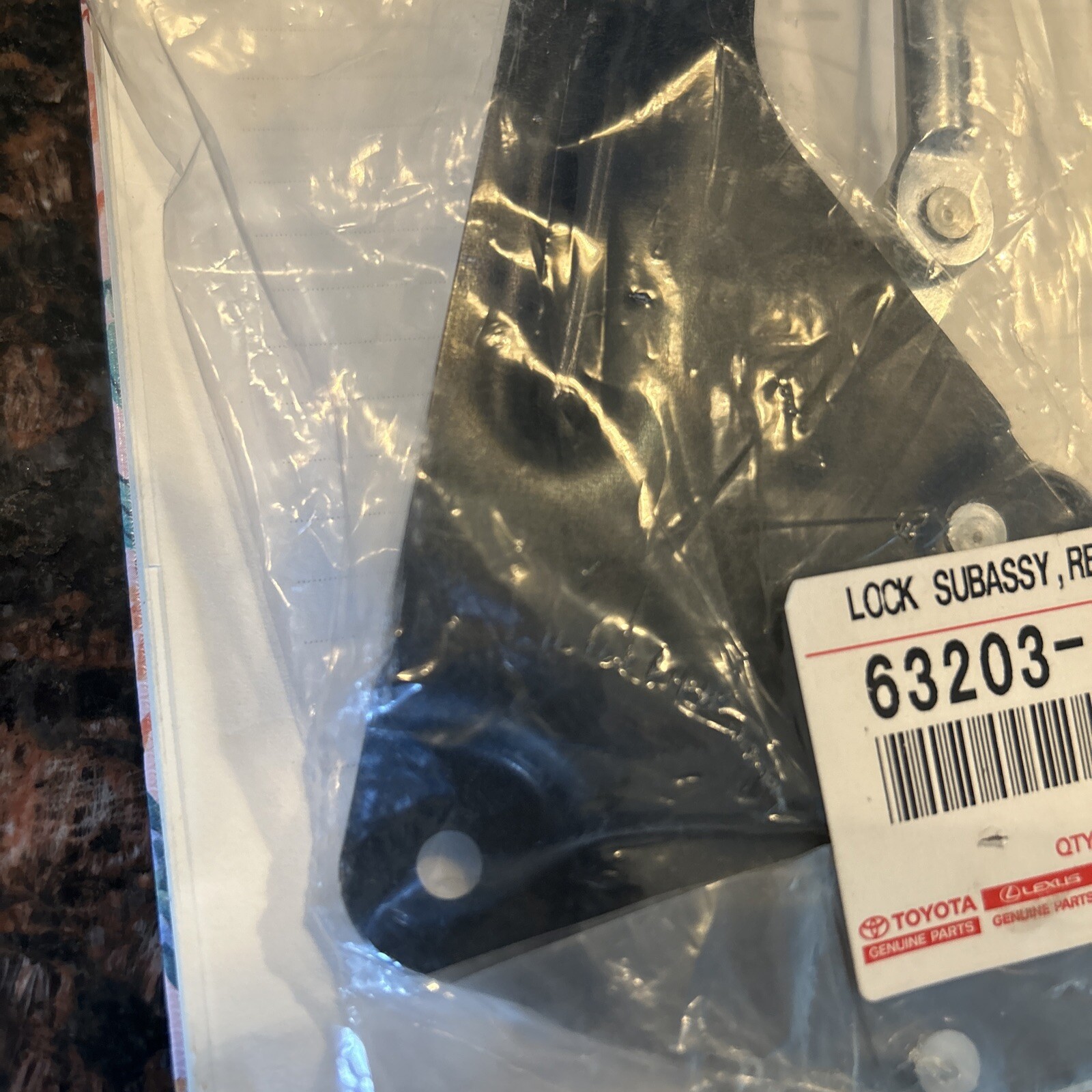 Toyota Supra Jza80 Genuine Lock Aero Top ASSY 63203-14100 OEM JDM 