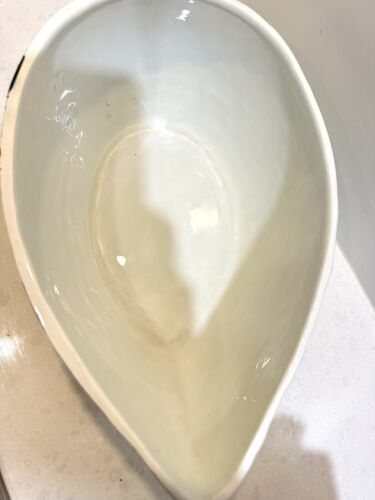 Vintage Bitossi Basketweave White Large Botanical Lidded Duck Tureen - Italy - Picture 15 of 24