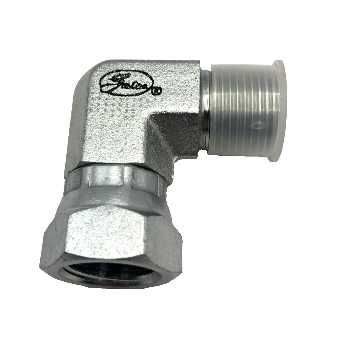 GATES Hydraulic Fitting 3/8"" Male Pipe x 3/8"" Female Pipe Swivel 90° Elbow