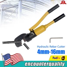 8 Ton Hydraulic Rebar Cutter with Box Steel Bolt Chain Cutting Tool 4mm to 16mm