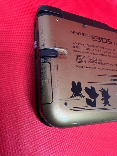 Nintendo 3Ds LL Pokemon Y Pack Premium Gold Center Edition from Japan Rare - Picture 8 of 11