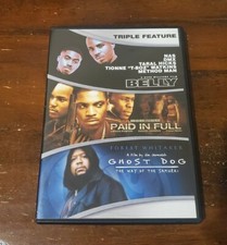 Belly / Paid in Full / Ghost Dog: The Way of the Samurai (DVD, 2015, 1-Disc)