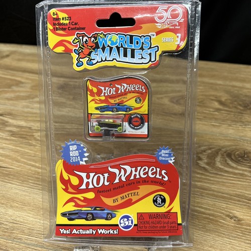 World's Smallest Hot Wheels Series 3 #523 RIP ROD 2018 50th - Picture 2 of 9