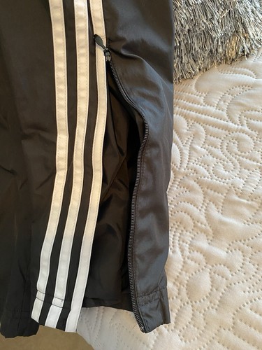 Adidas Boys ClimaProof Track Pants, Black , USA Medium pre-owned sku15 - Picture 6 of 10