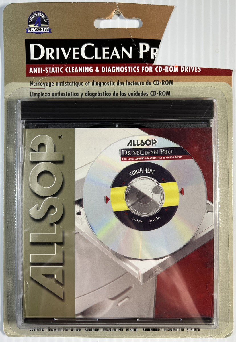 Shut Up & Drive – Control CD ALLSOP Drive Clean Pro Anti-Static Cleaning & Diagnostic for