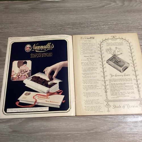 Life Magazine February 3, 1921 RARE B. Cory Kilvert Valentine’s Day - Picture 2 of 5
