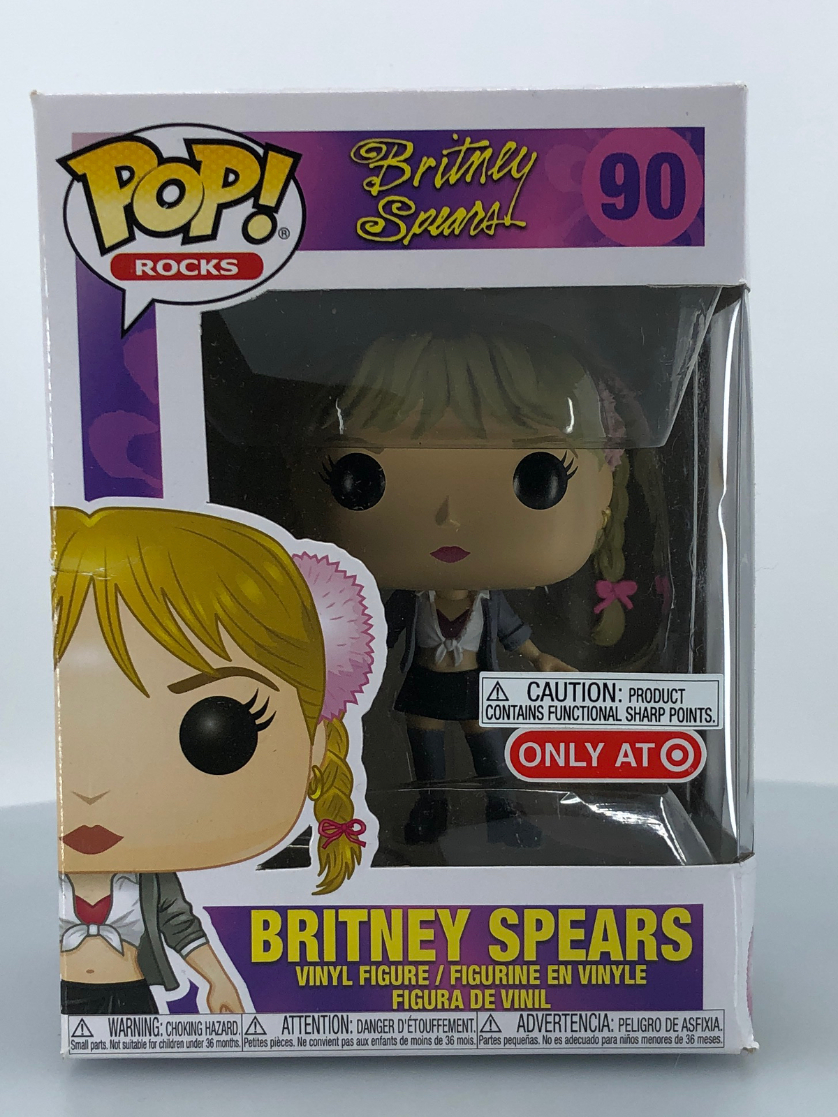 Funko Pop! Rocks Britney Spears Vinyl Figure Damaged