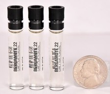 3 Le Labo Bergamote 22 Eau de Parfum Spray Sample - 1.5ml - USA SELLER AUTHENTIC