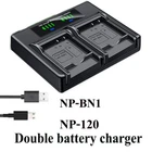 Dual Battery Charger For SONY NP-BN1 Cyber-shot DSC-QX30 T110 T99 TF1 TX1 TX10