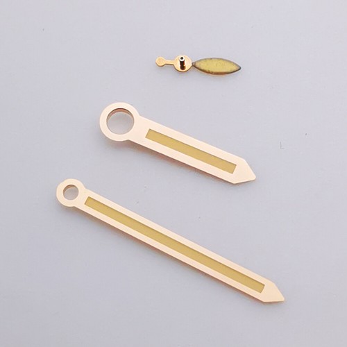 Rose gold luminous watch hands fit ETA 6497,6498 st36 manual winding movement - Picture 2 of 3