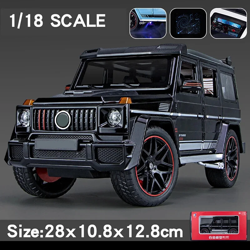 1:18 Mercedes-Benz G800 Diecast Coche Modelo Simulación Sonido y Luz Niños Juguete Regalo Foto 3 de 4