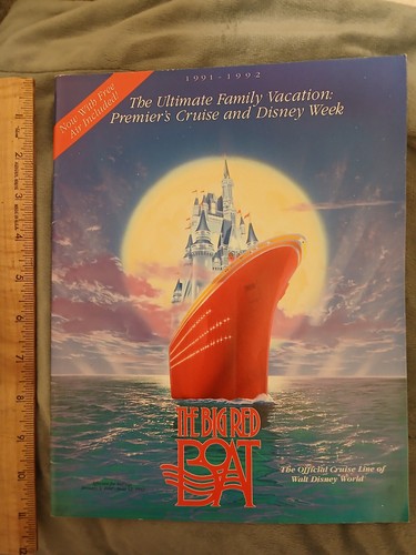 Reiseheft, Primier Disneys großes rotes Boot