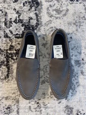 Sperry Hamilton II Men's Size 9 Driving Moccasins Loafer Venetian Grey STS21684