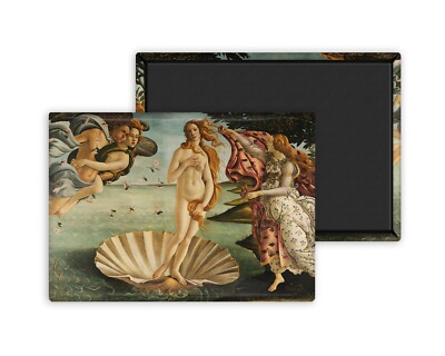 Die Geburt der Venus - Botticelli Sandro - Kühlschrankmagnet 54x78mm