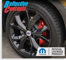 Hash Center Cap Overlay Decals for 2023-2024 Dodge Hornet