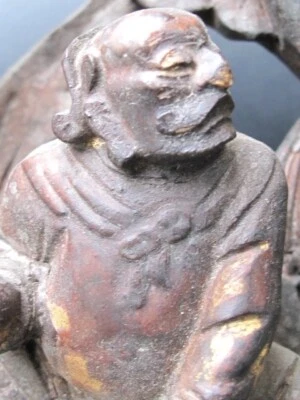 Antique Panneau en Bois sculpté, Chine - Photo 1/4
