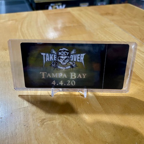 Boleto de coleccionista WWE NXT Tampa Wrestlemania 2020 (pandemia cancelada) - Imagen 4 de 4