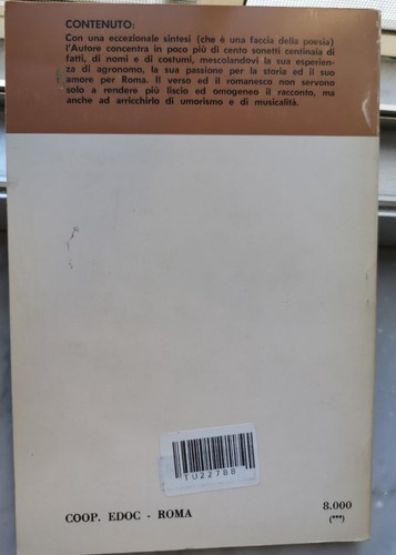 " AGRO ROMANO " - ENRICO SERMONTI, 1981 - Foto 2 di 5