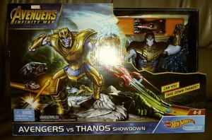 hot wheels thanos showdown
