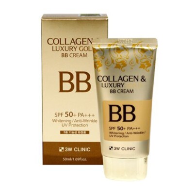 [3W CLINIC] Collagen & Luxury Gold BB Cream 50g / Korean Cosmetics