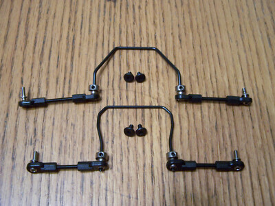 Traxxas 1/10 Slash 4X4 Front & Rear Sway Bars Swaybar Set Ultimate / Platinum | eBay